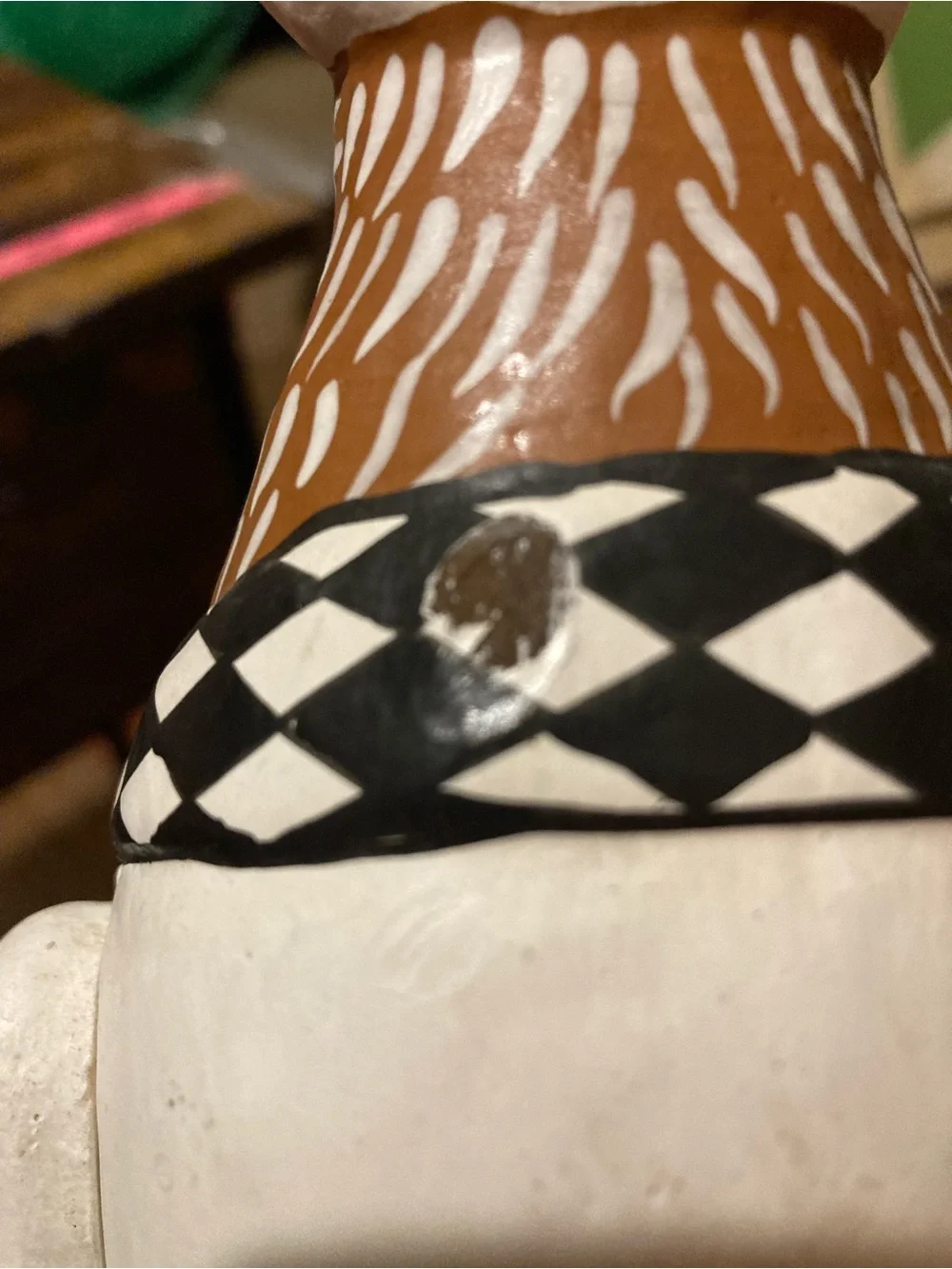 Vintage wooden hand carved rooster shelf sitter - Picture 3 of 5